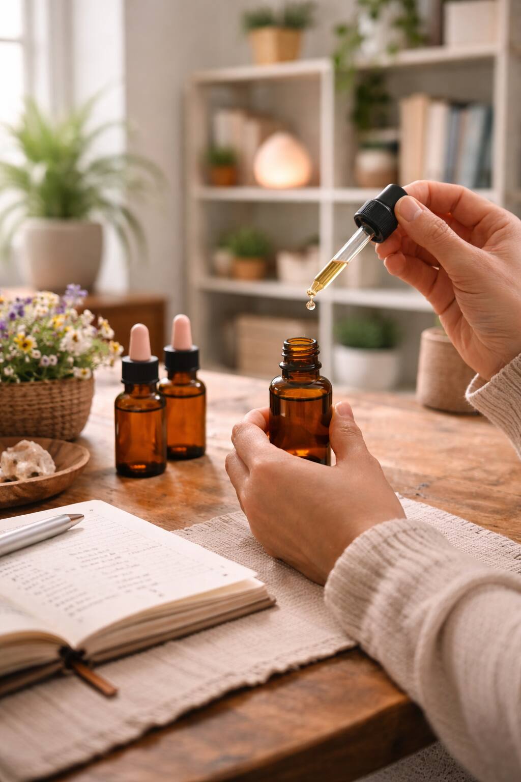 Flores de Bach creando formula